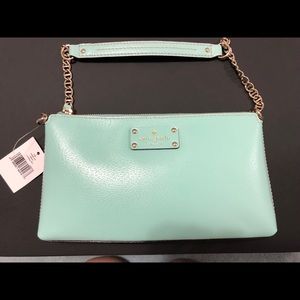Brand new Kate spade mint green purse with tags